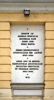 plaque Angelo Roncalli 2023.01 dt