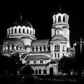 Alexander Nevsky night 2024.06 dt bw