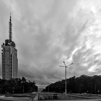 old TV tower 2025.09 dt bw