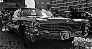 cadillac de ville 1965 2025.01 dt bw