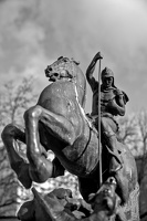 st. George and the dragon 2025.05 dt bw