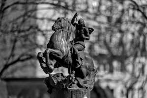 st. George and the dragon 2026.02 dt bw